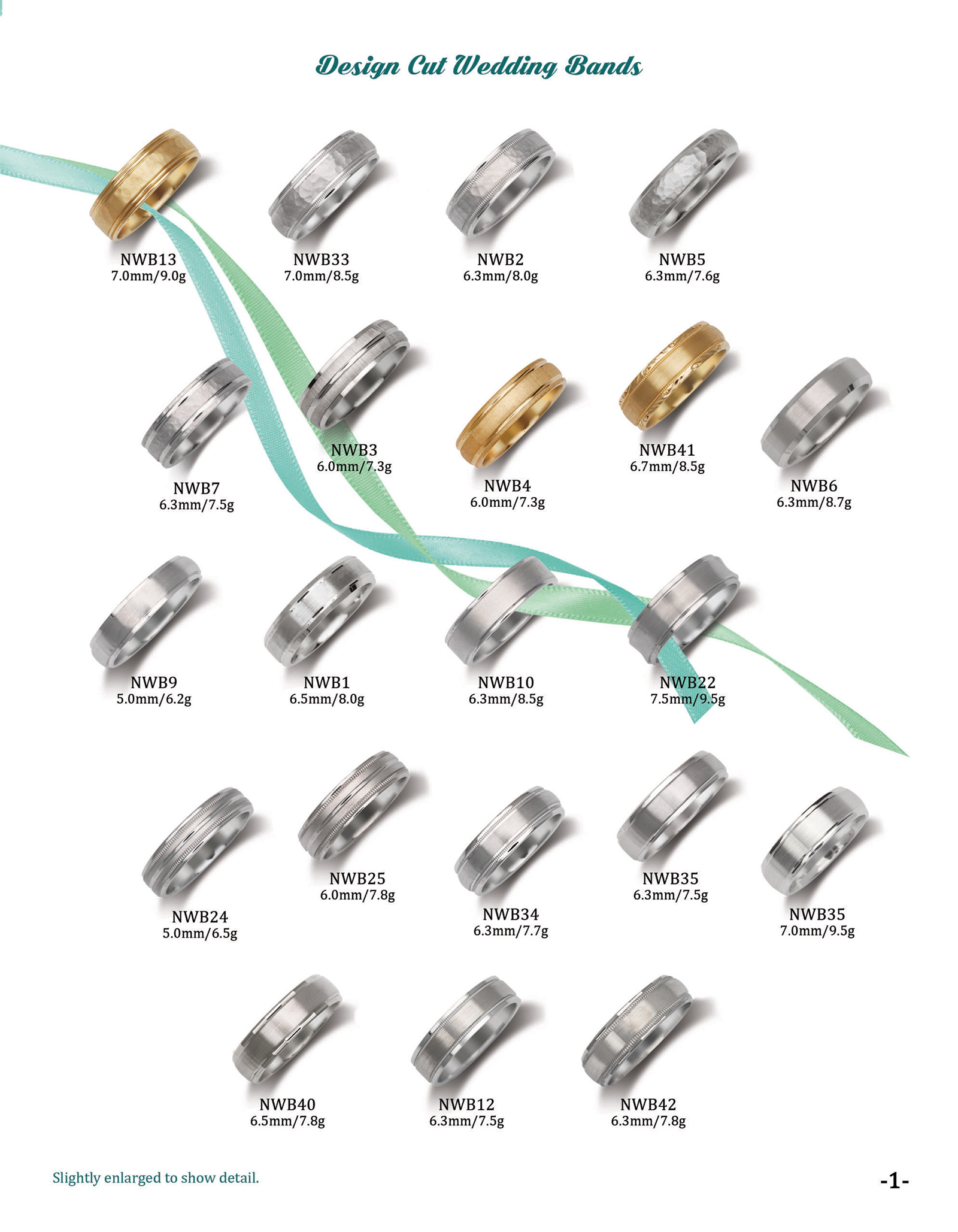 Wedding Ring Catalog Page 1